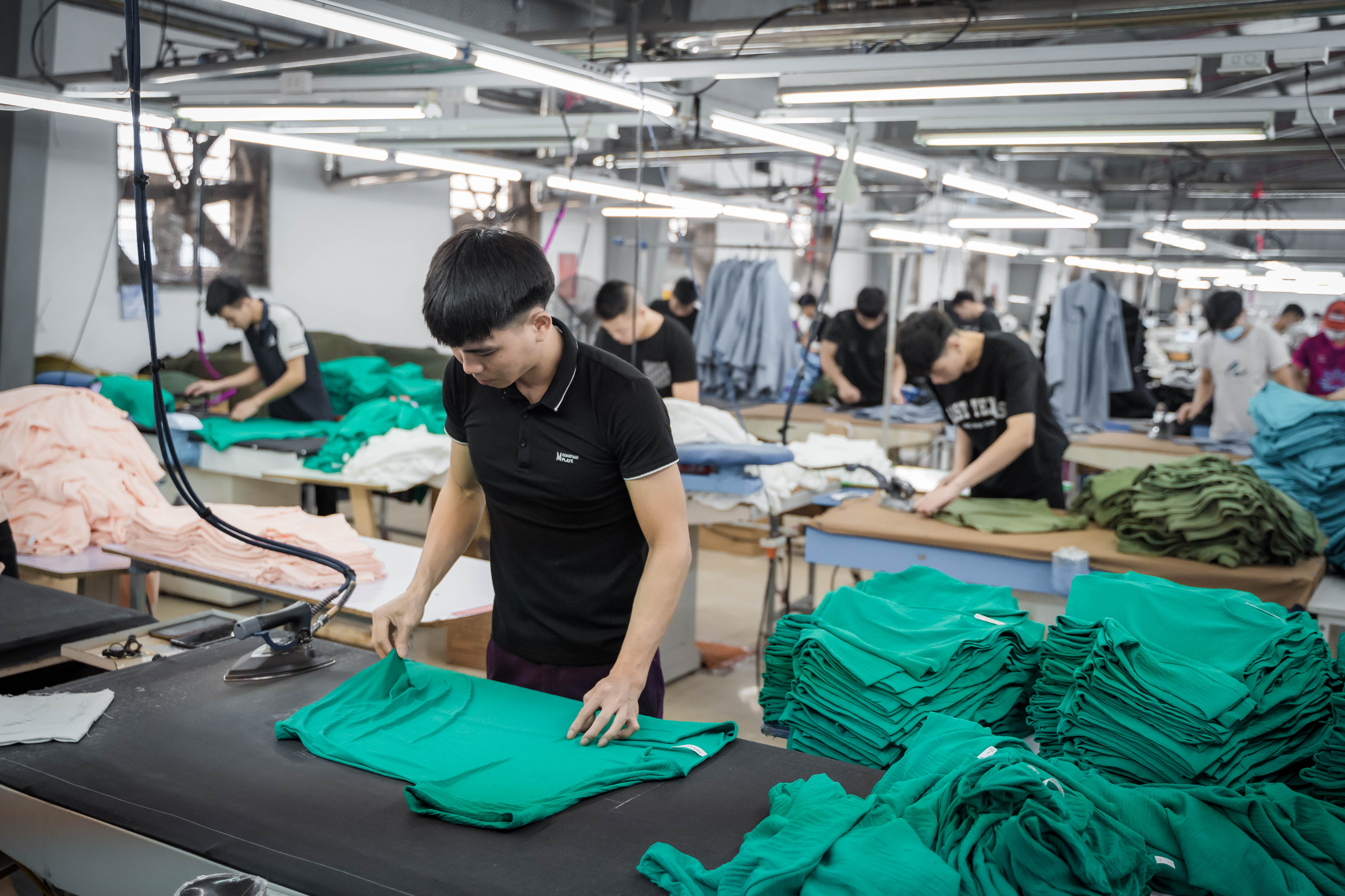 Folding and Ironing Finishing